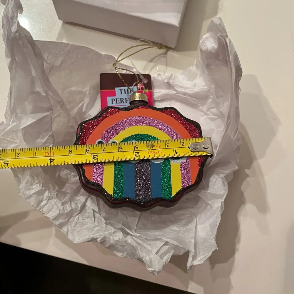Mood Multicolored  Christmas Ornament 3.5 Inch Holiday‎ Decor